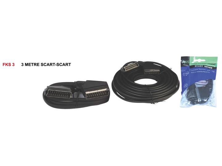 M0047-3 METRE SCART SCART KABLO